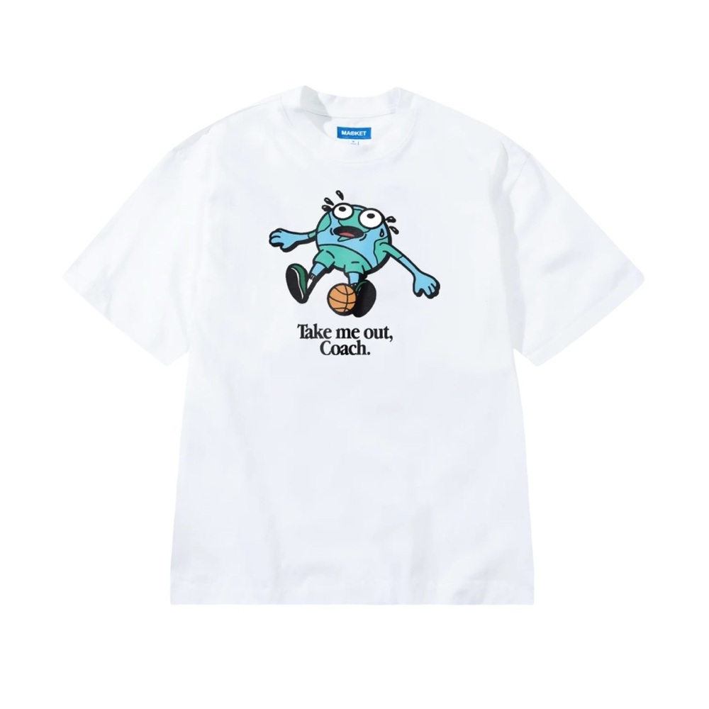 Market Personal Foul‎ White T-Shirt Size M Brand New In Bag